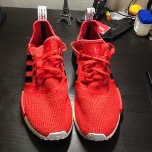 NMD_R1 Red Black - Size 12 (men’s)